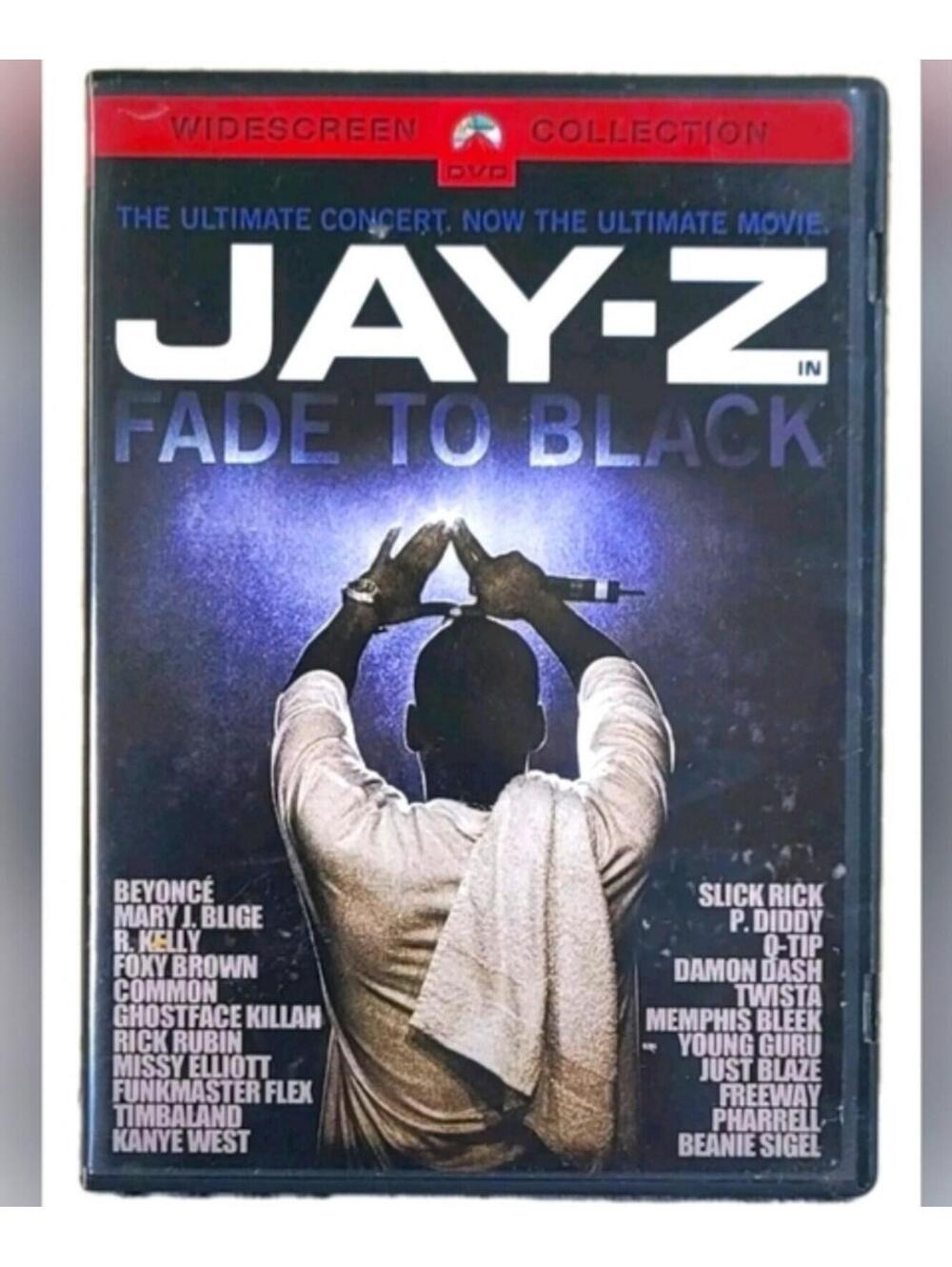 Jay Z - Fade to Black [ DVD, 2005 ] feat. Beyonce Kanye West Wide Screen DVD.